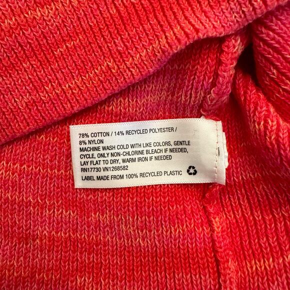 Wild Fable Pink Space Dye Sweater Knit Halter Dress Large NWT - Picture 8 of 13